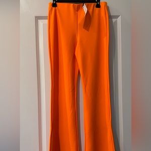 Orange Zara pants